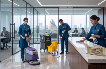 Cleaning Staff by PSB24 Security